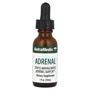 NutraMedix Suporte Adrenal para Controle do Estresse Adrenal 30 ml (1 fl oz)