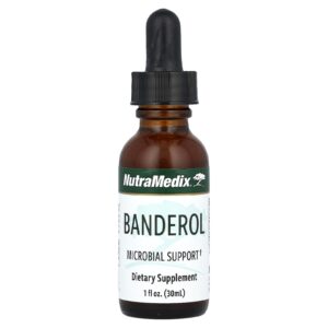 NutraMedix Banderol Suporte Microbiano 30 ml (1 fl oz)