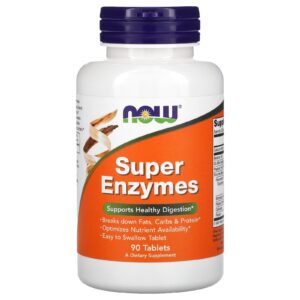 NOW Foods Super Enzimas 90 Comprimidos