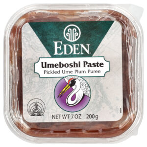 Eden Foods Pasta de Umeboshi Purê de Ameixa de Ume em Conserva 200 g (7 oz)