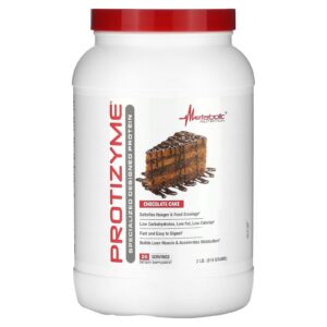 Metabolic Nutrition Protizyme Proteína de Design Especializado Bolo de Chocolate 910 g (2 lb)