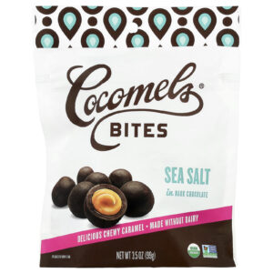 Cocomels Bites Sal Marinho em Chocolate Amargo 99 g (35 oz)