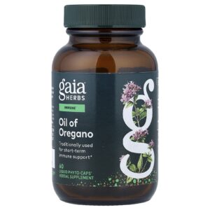 Gaia Herbs Óleo de Orégano 60 Phyto-Caps® Líquidos