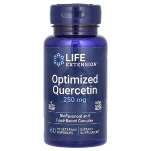 Life Extension Quercetina Otimizada 250 mg 60 Cápsulas Vegetarianas