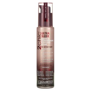 Giovanni Condicionador e Elixir Ultra Macio Queratina Brasileira e Óleo de Argan 4 fl oz (118 ml)