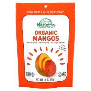 Natierra Mangas Orgânicas Liofilizadas 43 g (15 oz)
