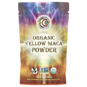Earth Circle Organics Maca Amarela Orgânica em Pó 2267 g (8 oz)