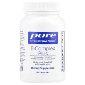 Pure Encapsulations Complexo B Plus 120 Cápsulas