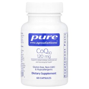 Pure Encapsulations CoQ10 120 mg 60 Cápsulas