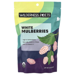 Wilderness Poets Amoras Brancas Orgânicas 226 g (8 oz)
