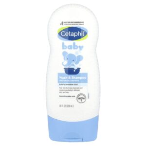 Cetaphil Para Bebês Sabonete e Shampoo com Calêndula Natural 230 ml (78 fl oz)