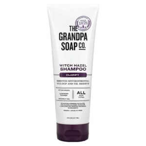 The Grandpa Soap Co. Shampoo de Hamamélis Clareador Todos os Tipos de Cabelo 237 ml (8 fl oz)