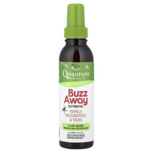 Quantum Health Buzz Away Extreme® Repele Mosquitos e Carrapatos Frescor 118 ml (4 fl oz)