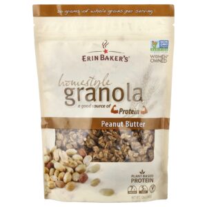 Erin Bakers Granola Caseira Manteiga de Amendoim 340 g (12 oz)