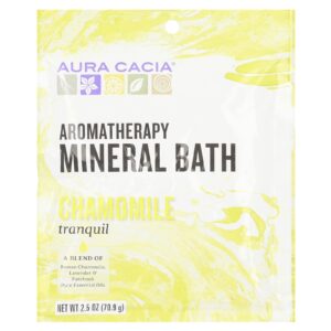 Aura Cacia Aromatherapy Mineral Bath Camomila 709 g (25 oz)