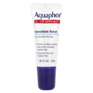 Aquaphor Lip Repair Alívio Imediato Sem Fragrância 10 ml (035 fl oz)
