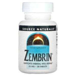 Source Naturals Zembrin 25 mg 30 comprimidos