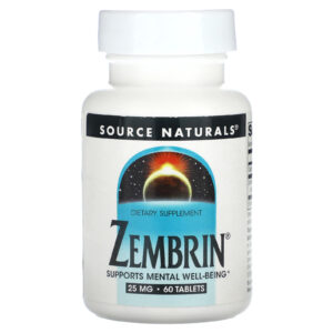 Source Naturals Zembrin 25 mg 60 Tablets