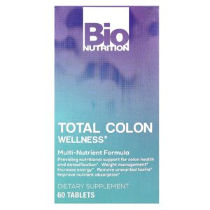 Bio Nutrition Total Colon Wellness 60 Comprimidos