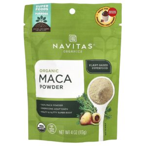 Navitas Organics Maca Orgânica em Pó 113 g (4 oz)