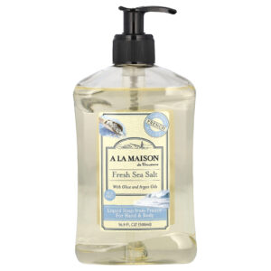 A La Maison de Provence Sabonete Líquido para Mãos e Corpo Sal Marinho Fresco 500 ml (169 fl oz)