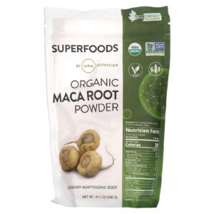 MRM Nutrition Raiz de Maca-Peruana Orgânica em Pó 240 g (85 oz)