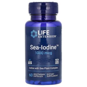 Life Extension Sea-Iodine 1.000 mcg 60 Cápsulas Vegetarianas
