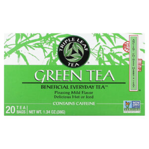 Triple Leaf Tea Chá Verde 20 Saquinhos de Chá 38 g (134 oz)