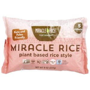 Miracle Noodle Miracle Rice® Arroz à Base de Plantas 227 g (8 oz)