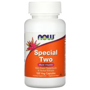 NOW Foods Special Two Multivitamínico 120 Cápsulas Vegetais
