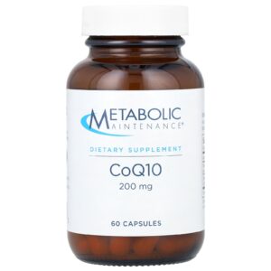 Metabolic Maintenance CoQ10 200 mg 60 Cápsulas