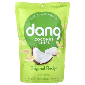 Dang Foods Lascas de Coco Receita Original 90 g (317 oz)