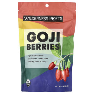 Wilderness Poets Goji Berries Orgânicos 226 g (8 oz)