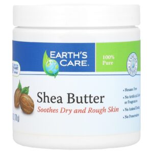Earths Care Manteiga de Karité 100% Pura 170 g (6 oz)