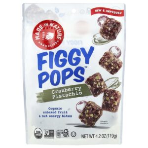 Made in Nature Figgy Pops™ Pistache de Cranberry 119 g (42 oz)