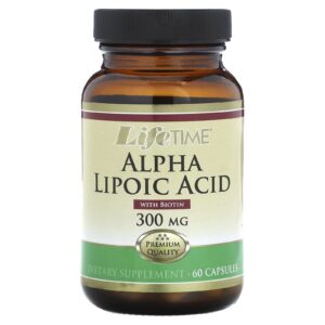 LifeTime Vitamins Ácido Alfa-Lipoico 300 mg 60 Cápsulas