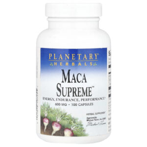 Planetary Herbals Maca Supreme™ 600 mg 100 Cápsulas