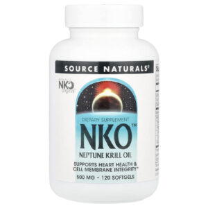 Source Naturals NKO™ Neptune Krill Oil 500 mg 120 Cápsulas Softgel