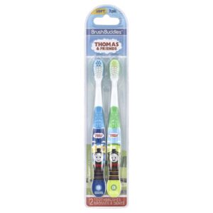Brush Buddies Escova de dentes Thomas & Friends pacote com 2