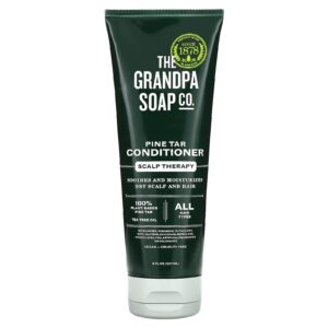The Grandpa Soap Co. Condicionador de Alcatrão de Pinho Terapia para o Couro Cabeludo 237 ml (8 fl oz)