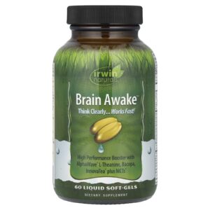 Irwin Naturals Brain Awake® 60 Cápsulas Softgel Líquidas