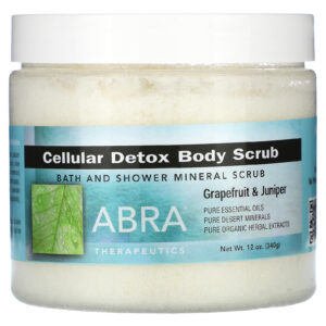 Abra Therapeutics Esfoliante Corporal Cellular Detox Toranja e Zimbro 340 g (12 oz)