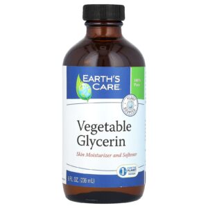 Earths Care Glicerina Vegetal 100% Pura 236 ml (8 fl oz)