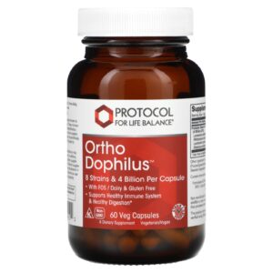 Protocol for Life Balance Ortho Dophilus 60 Cápsulas Vegetais