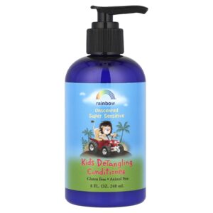 Rainbow Research Condicionador Desembaraçante Infantil Sem Fragrância frasco de 8 oz (240 ml)