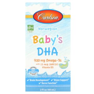 Carlson Norwegian Babys DHA 60 ml (2 fl oz)