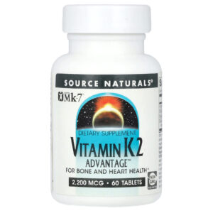 Source Naturals Vitamina K2 60 Comprimidos