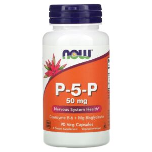 NOW Foods P-5-P 50 mg 90 Cápsulas Vegetais
