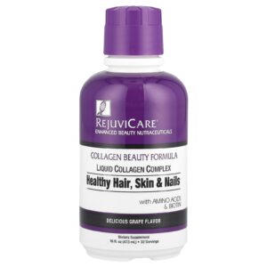 Rejuvicare Collagen Beauty Formula Complexo Líquido de Colágeno Uva 473 ml (16 fl oz)