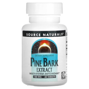 Source Naturals Extrato da Casca de Pinheiro 150 mg 60 Comprimidos